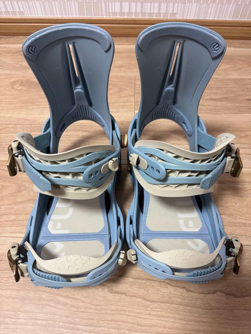 FLUX スノーボード ビンディング ライトブルー