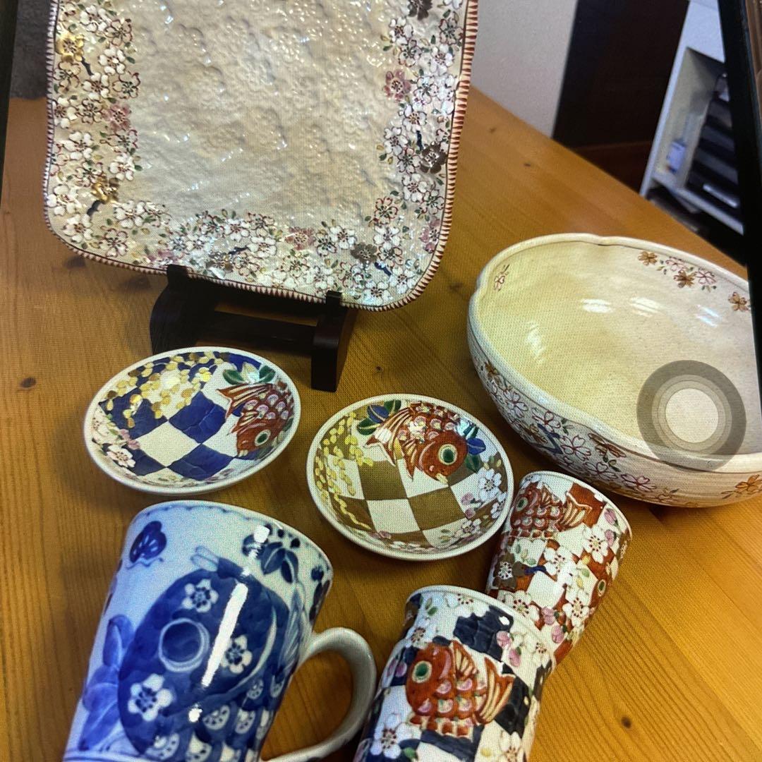 新春お年玉セール♪ 濱田髙滋　圧巻の器　未使用品　まとめ売り