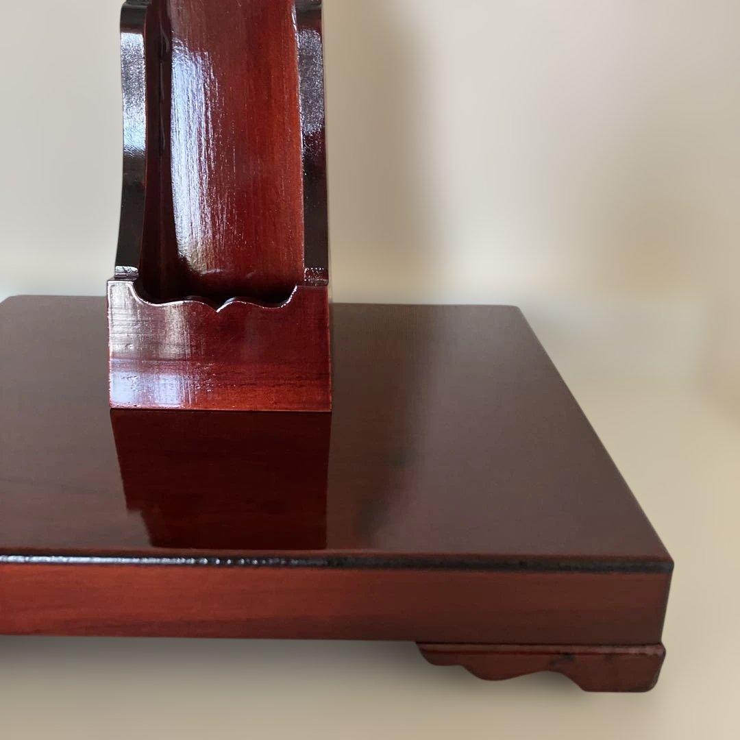 久月＊羽子板・台座あり・箱あり