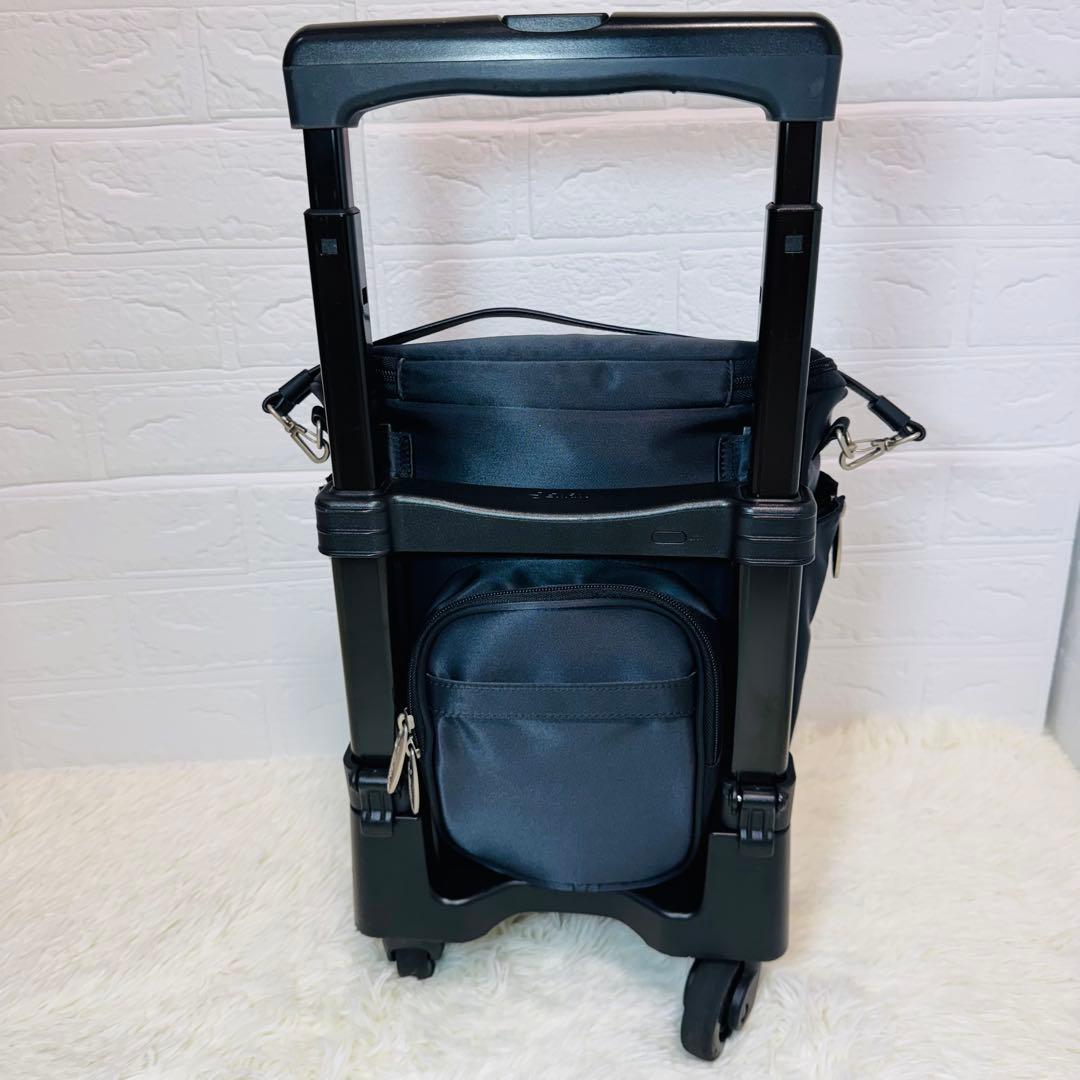 【極美品】スワニー キャリーバッグ 黒 D-291 ジップⅣ(TS15) 軽量