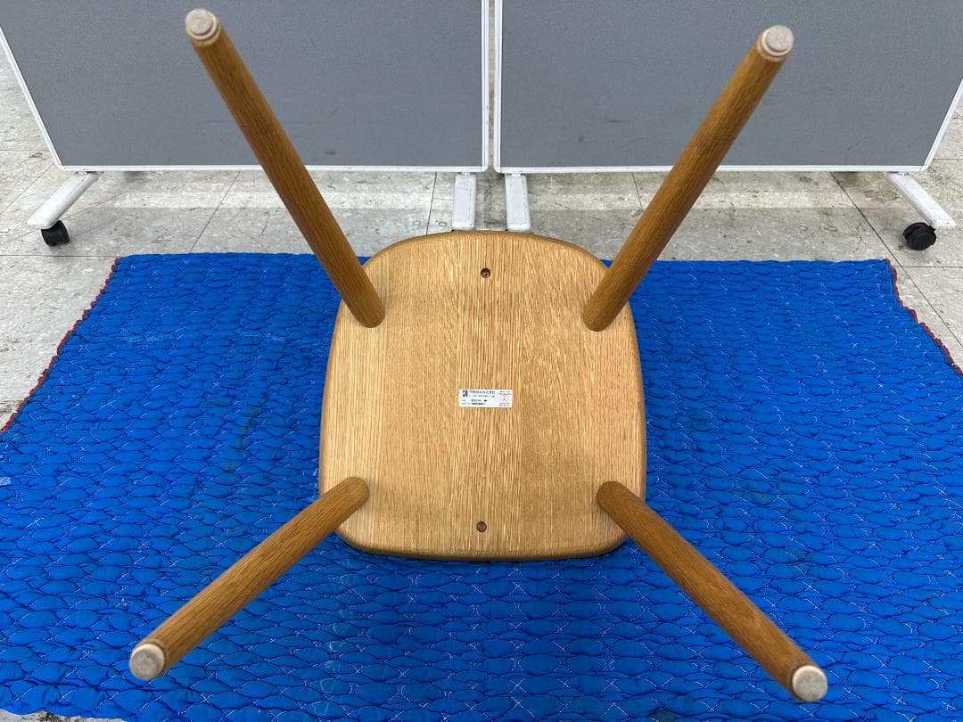 飛騨産業　ダイニングチェア　TUGUMI　ブラウン　①