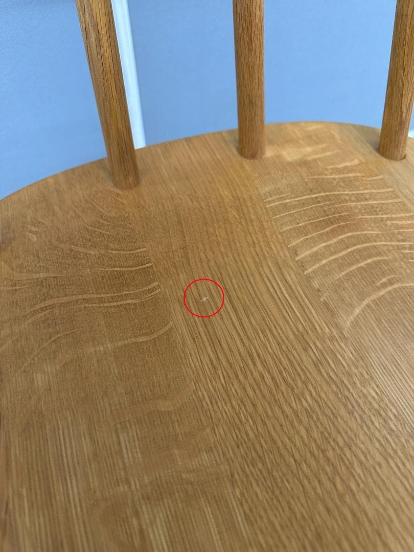 飛騨産業　ダイニングチェア　TUGUMI　ブラウン　①