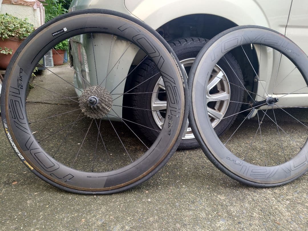 roval rapide clx64リムブレーキシマノ11sフリー 前後タイヤ付