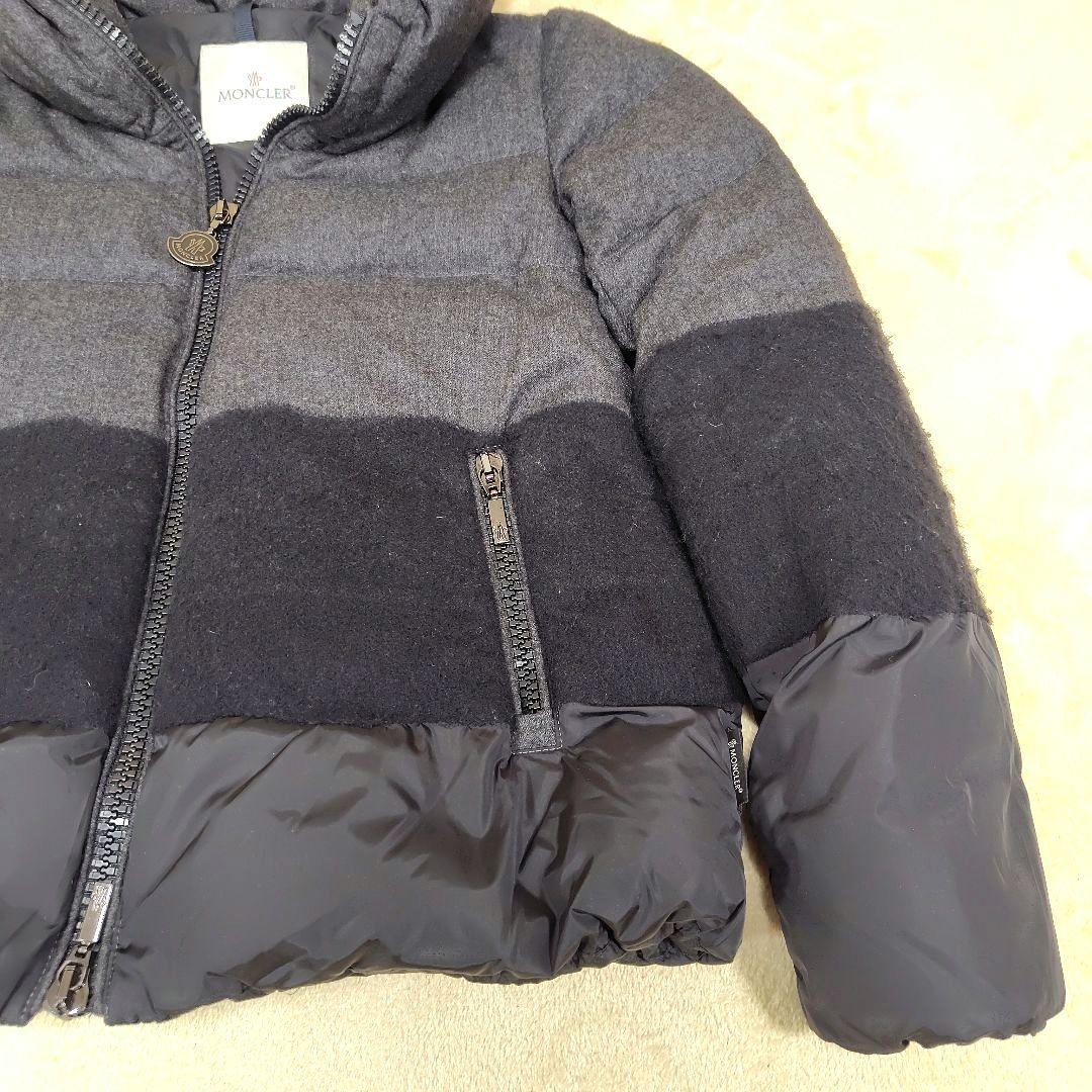 コ*コ様 モンクレール ダウンジャケット ダウンコート ロロピアーナ 異素材 灰