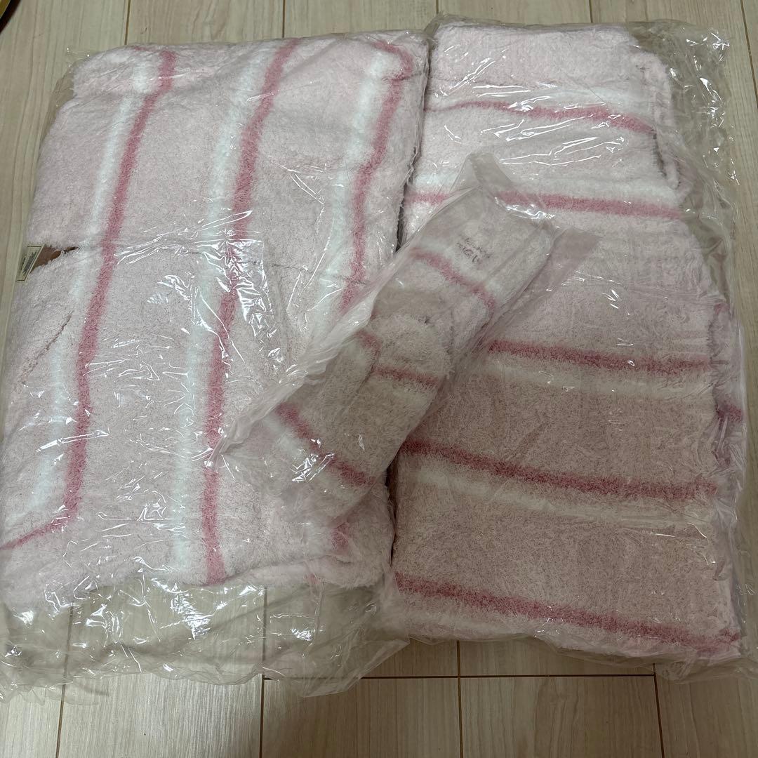 未開封　新品ジェラートピケ 2025福袋　ピンク　もこもこ上下　靴下　3点セット