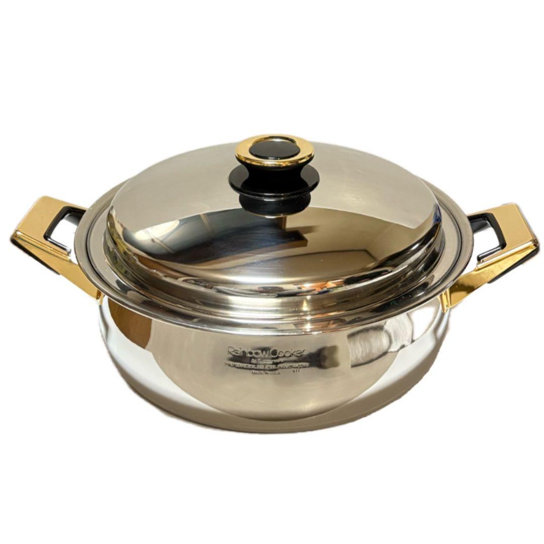 タッパーウェア　Rainbow Cooker 両手鍋