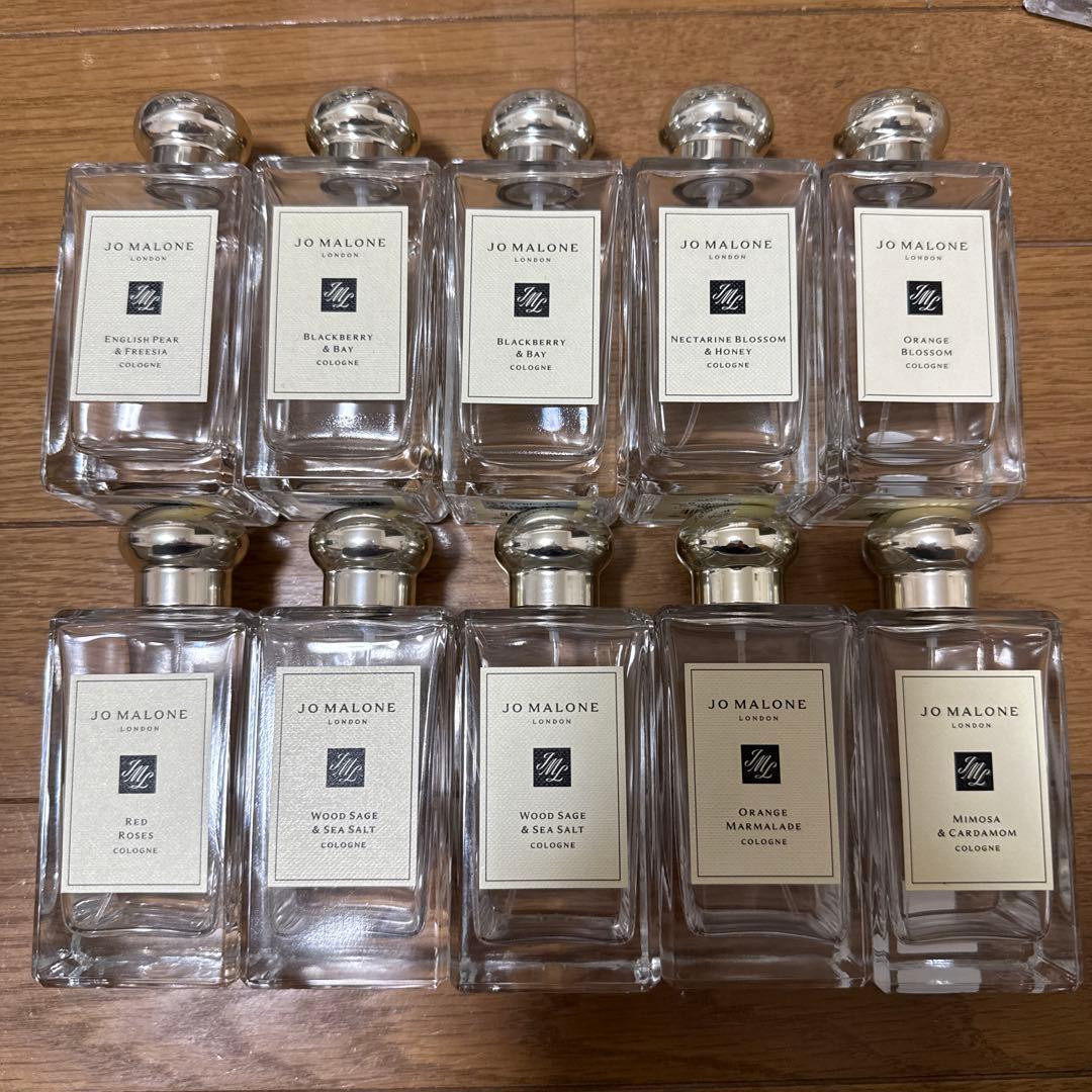 【香水空瓶】ジョーマローン 空瓶10本 100ml サイズ ②