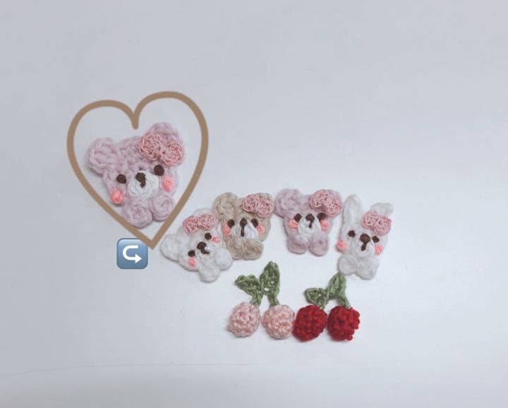 ハンドメイドスタイ　お名前刺繍　♡ 名入れスタイ