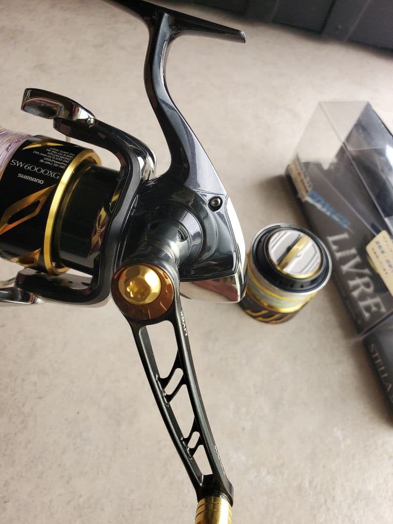 13ステラ STELLA SW 5000xg　6000番 換えスプールつき