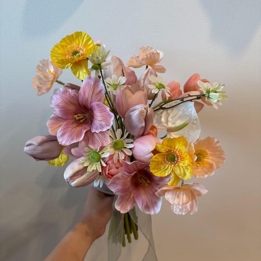 アーティシャルフラワー ブーケ ウエディング 結婚式