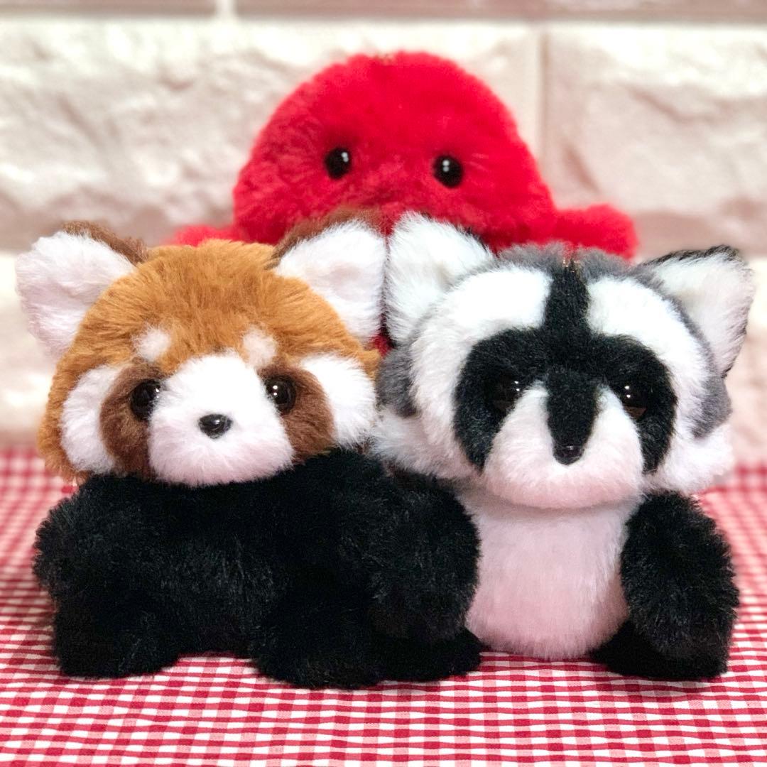 【もみじ様】 レッサーパンダさん アライグマさん タコさん 着ぐるみ ぬい服