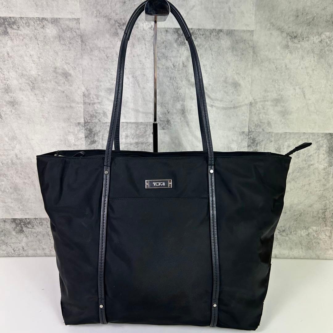 ☆美品☆ TUMI トゥミ　ナイロン　トートバッグ　ブラック