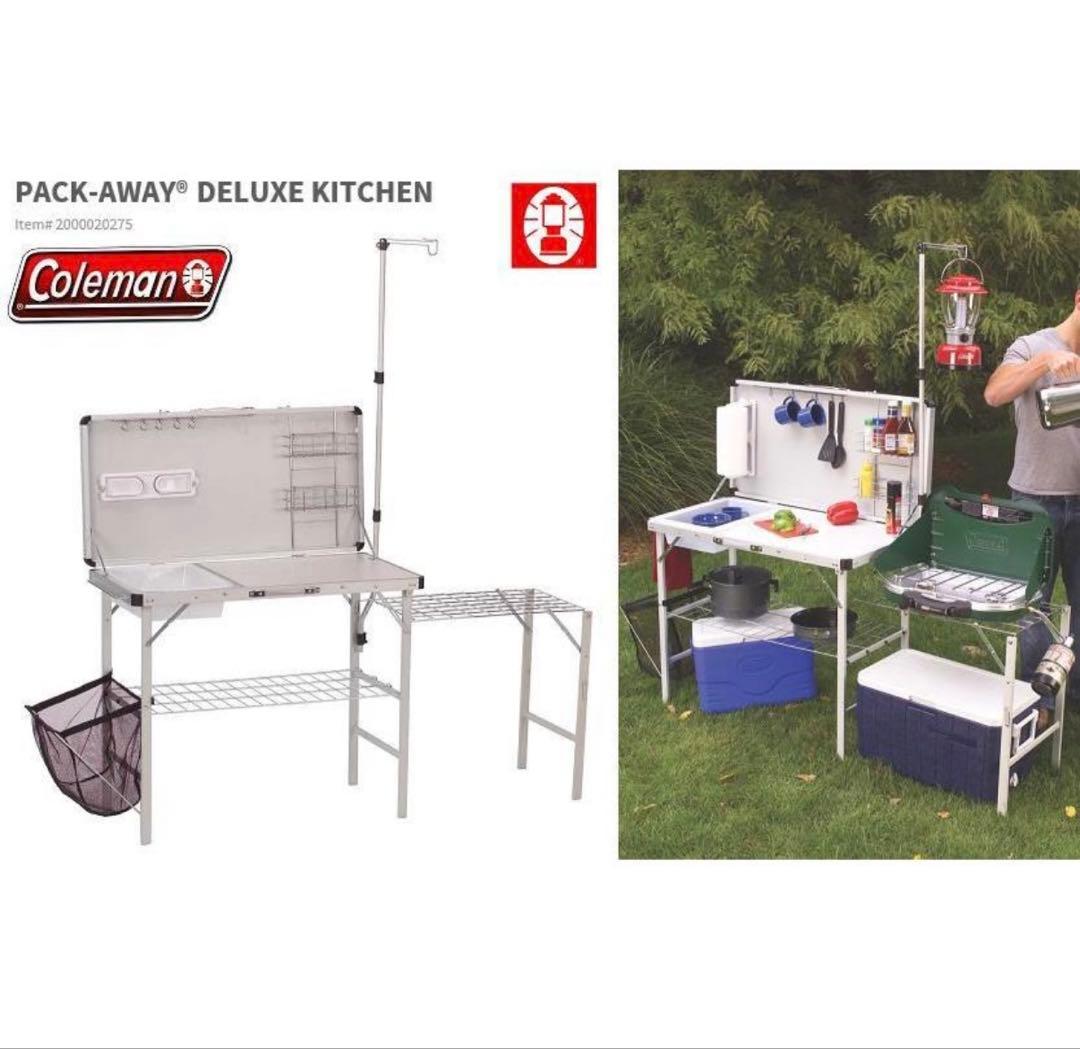 コールマンキャンプキッチンデラックス 日本未発売品