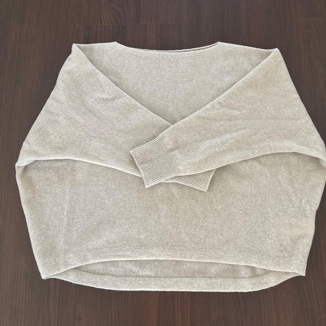 美品　ノーブル ファインウールドルマンプルオーバー