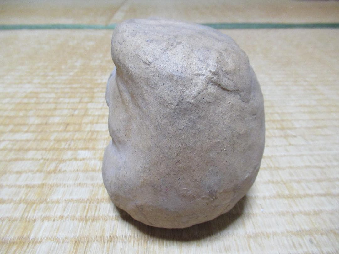 ●極希少 大正時代●相州だるま(達磨/ダルマ) 張り子された状態 木製木型 小