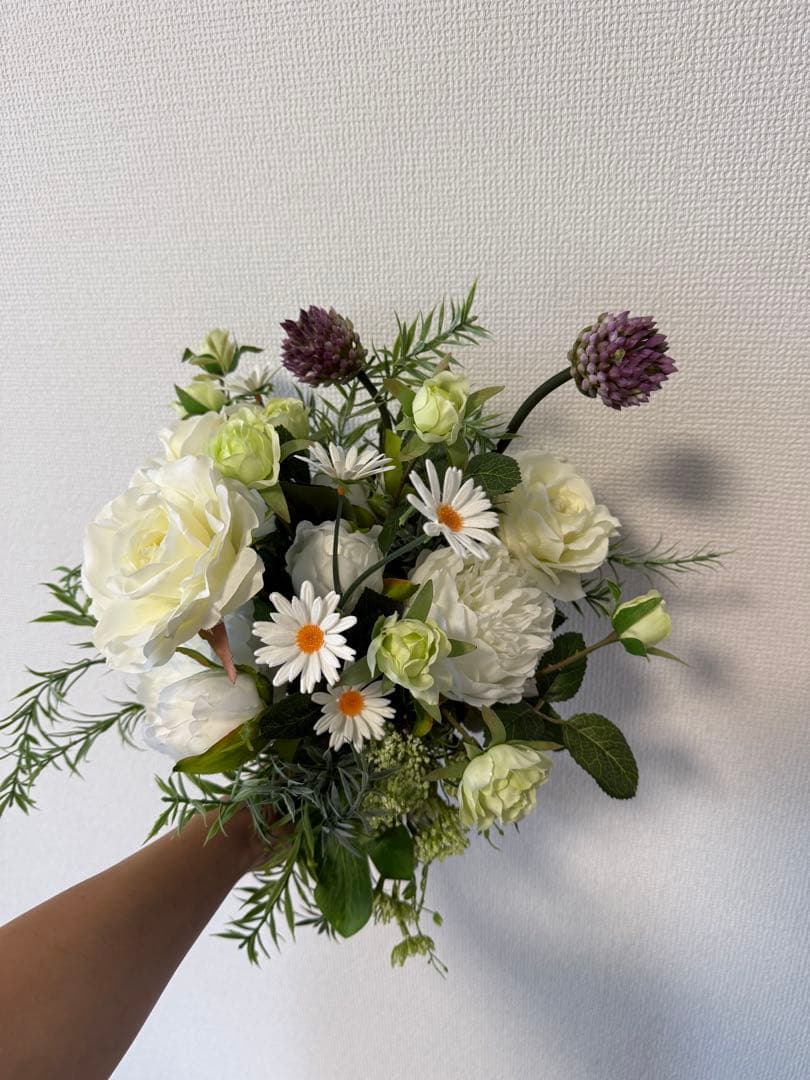 ウェディングブーケ、ブートニア/アーティフィシャルフラワー