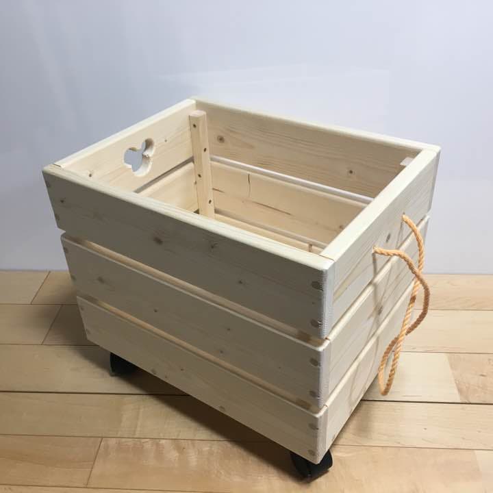 コロコロ引っ張ってお片づけ☆おもちゃ箱 ☆送料込☆