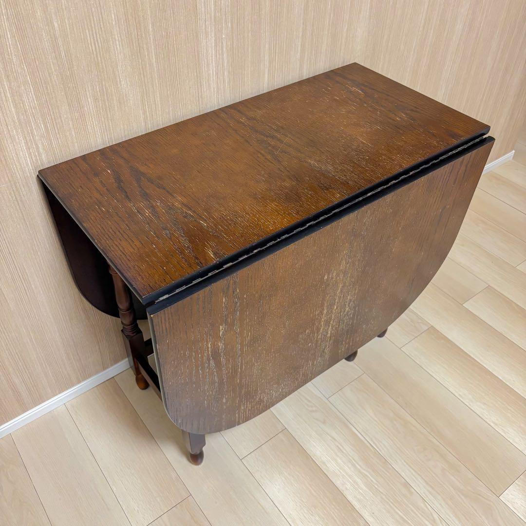 ミッドセンチュリー イギリス製　ゲートレッグテーブル