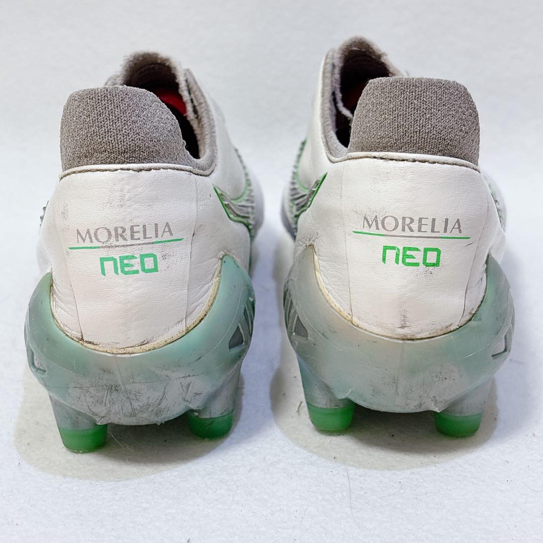 モレリアネオ 3 JAPAN 25cm グリーン ホワイト　限定　緑　白