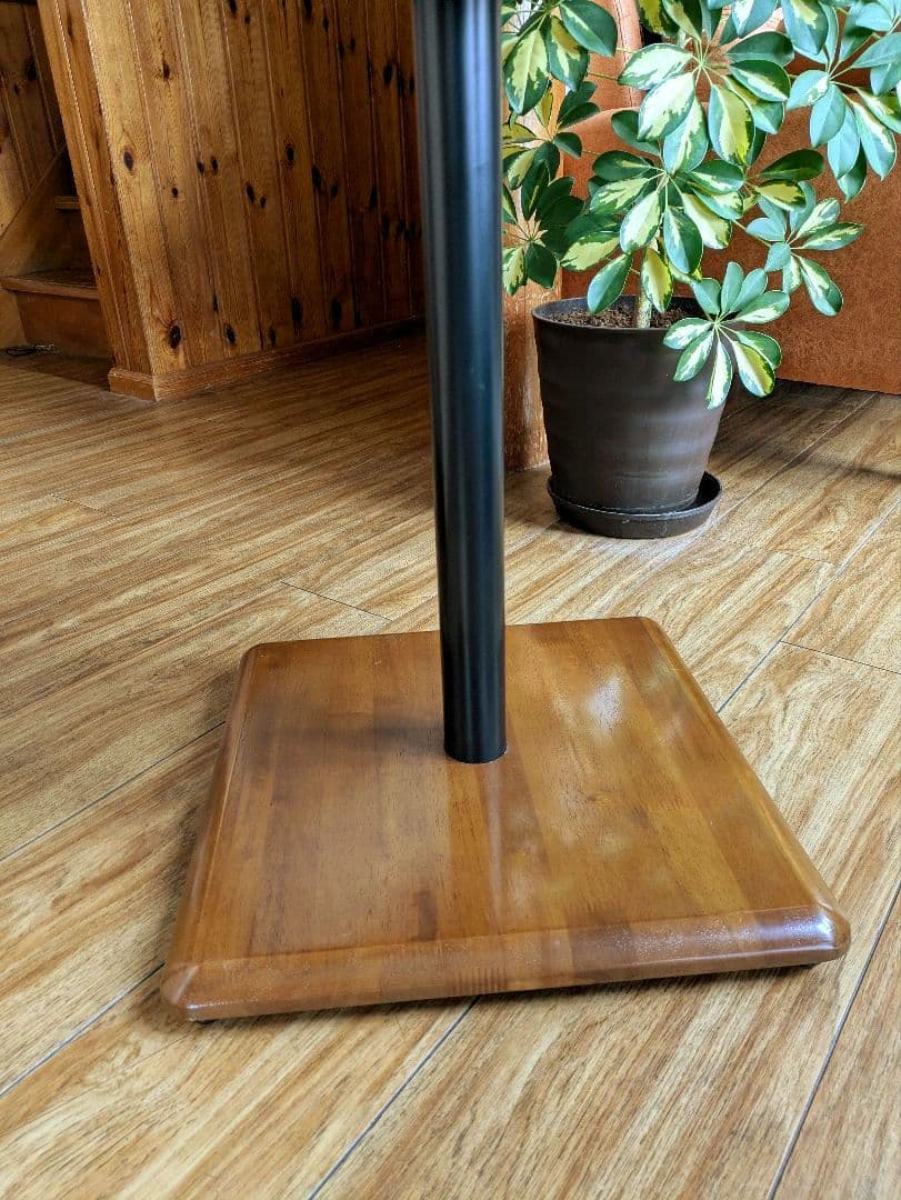 カリモク60＋ カフェテーブル　希少　ホワイト×ダークブラウン