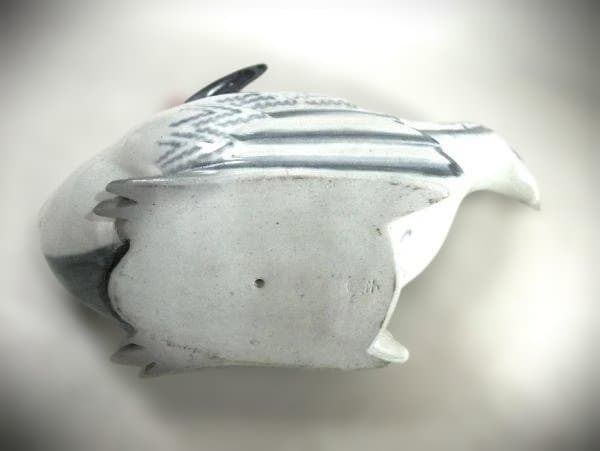 高木鳳子 雉 置物 キジ 京焼 美品 共箱