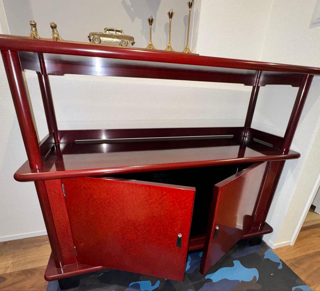 MORISHIGE/モリシゲ　飾棚 漆塗り キャビネット ボード カウンター