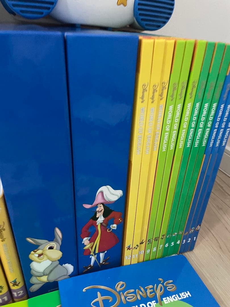 DWE ディズニー英語システム　メインプログラムフルセット　美品　新子役　8