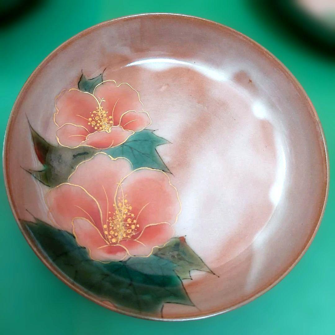 【土淵陶あん】清水焼　京焼　中皿　5枚