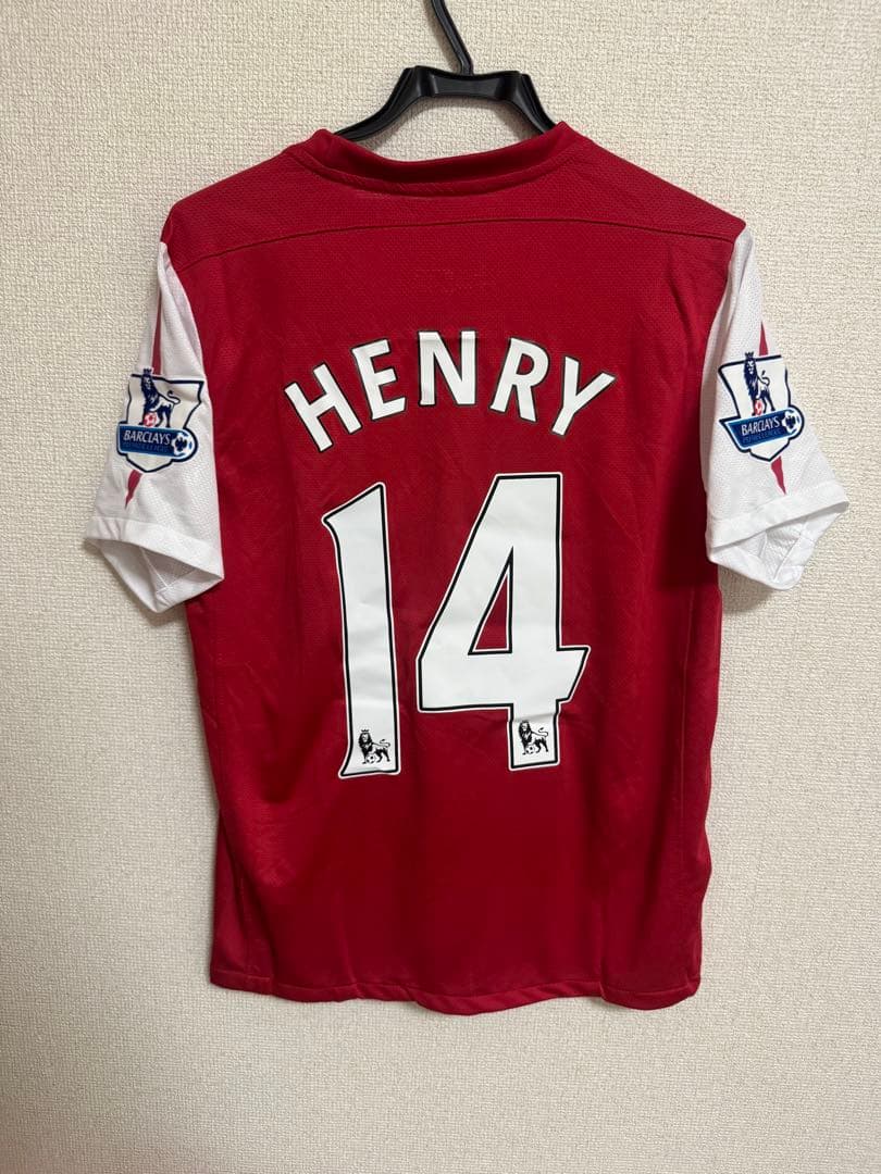 from食パン出品アーセナル ヘンリー 14 ジャージ