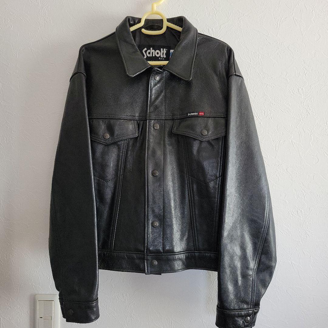 すけッピSchott NYC レザートラッカージャケット