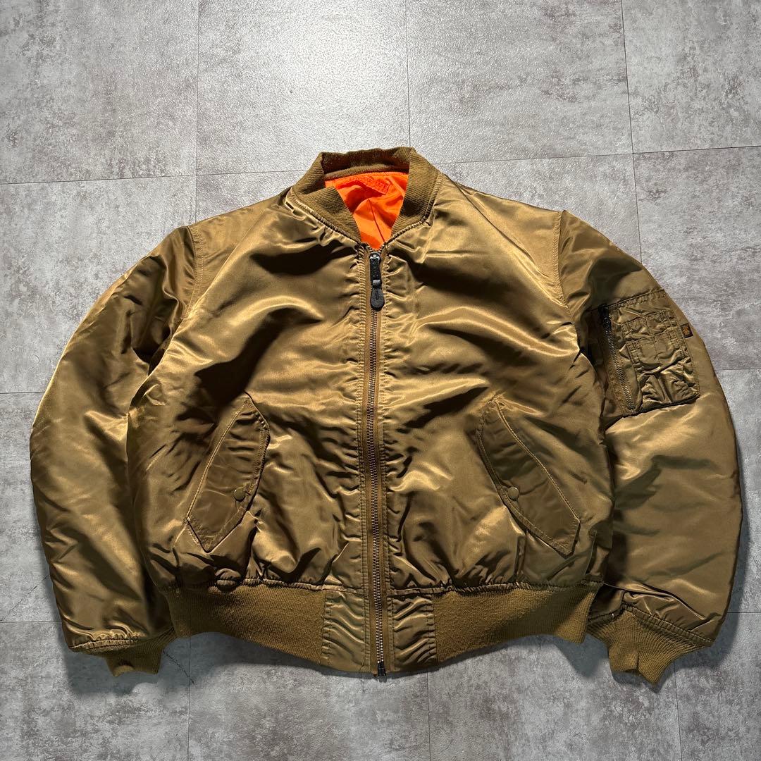 Special alpha 90s コヨーテ ゴールド USA M リバーシブル