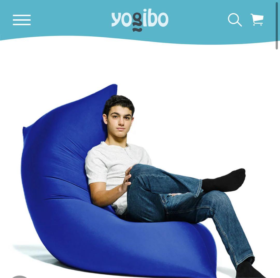 yogibo max cover カバー　ロイヤルブルー