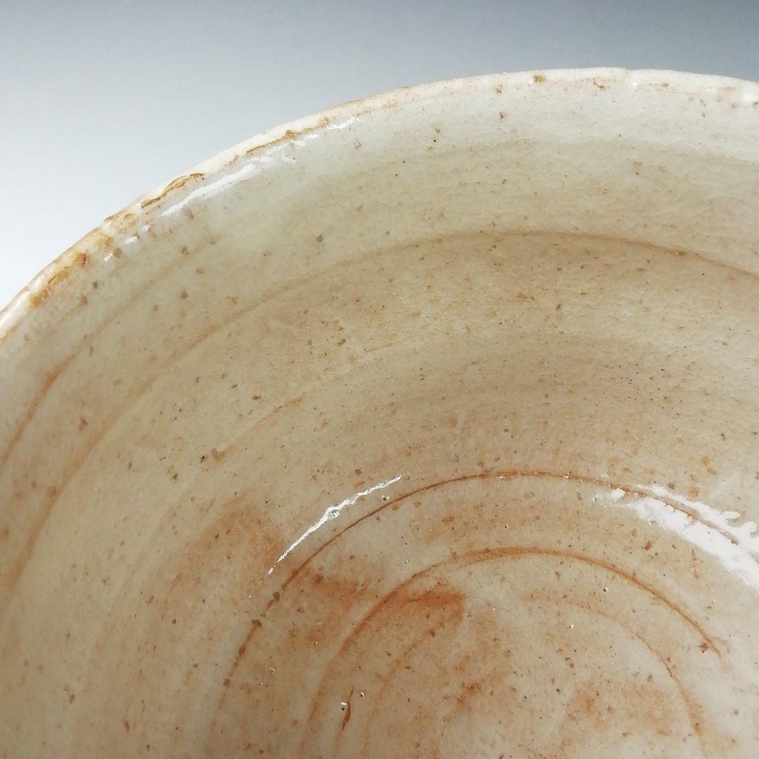 Ｔ３５１　茶碗　『萩焼』『城山窯　金子信彦』　共箱　抹茶碗　茶道具