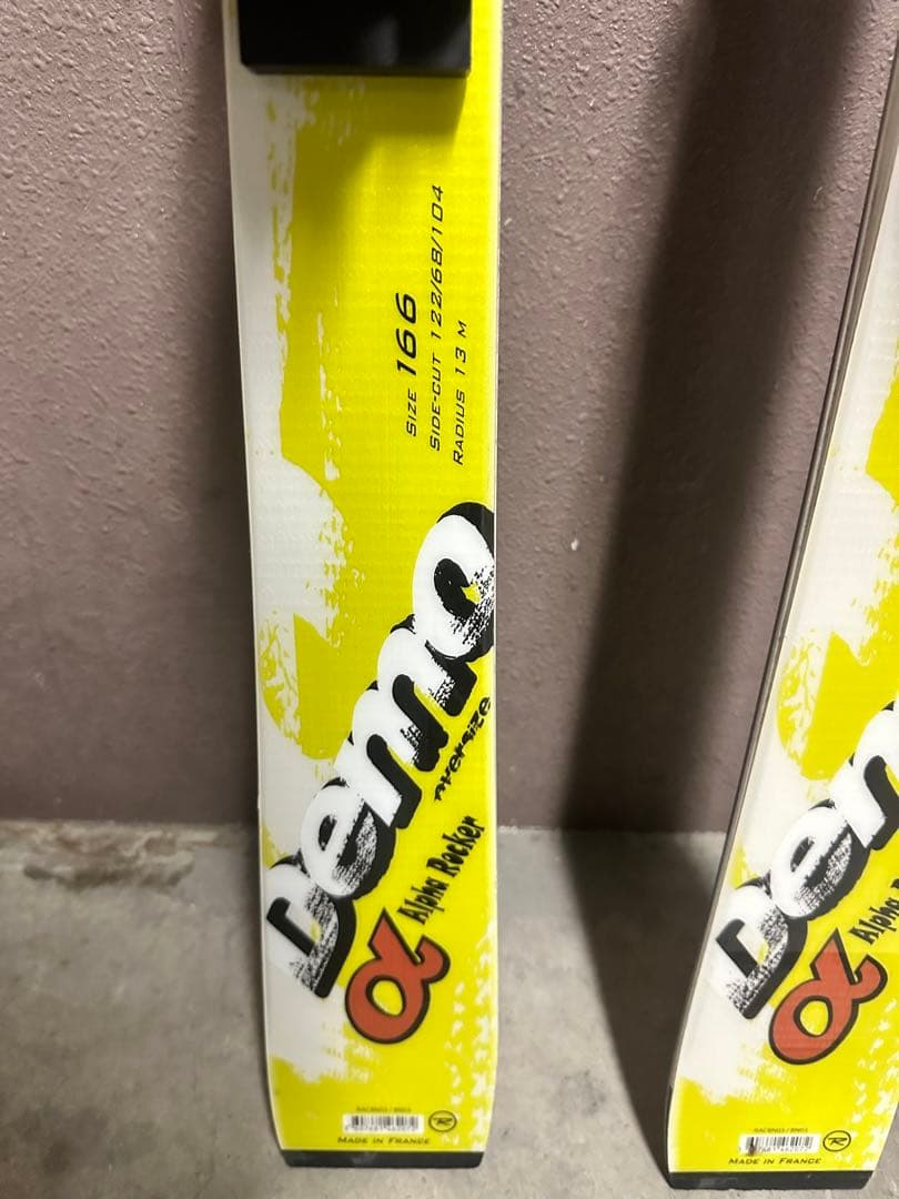 値下げ　Rossignol DEMOα スキー ビンディング付き