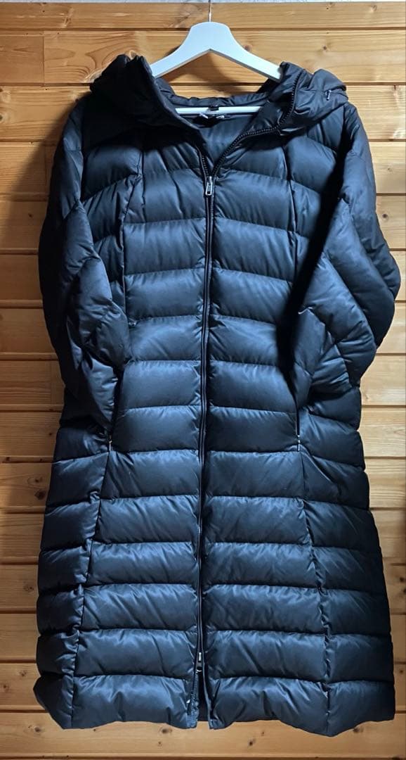 patagonia ✨美品✨レディース2ウェイロングダウンコート　ブラック系　L