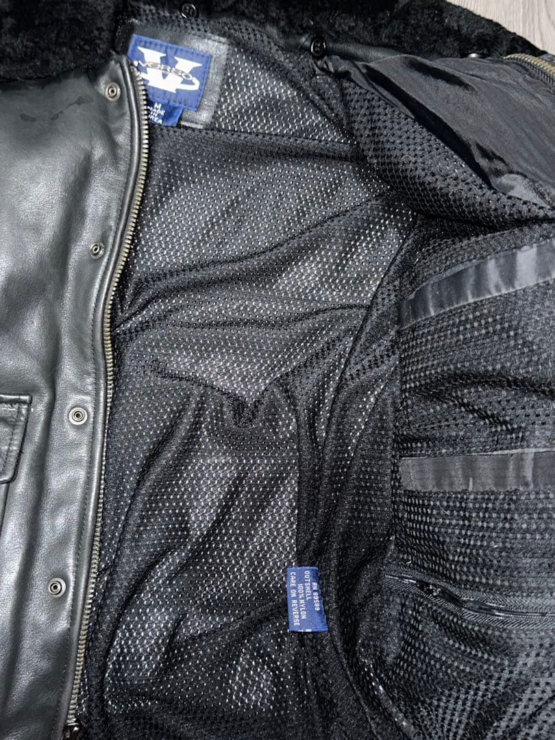 【90's vintage】G-1 leather down jacket