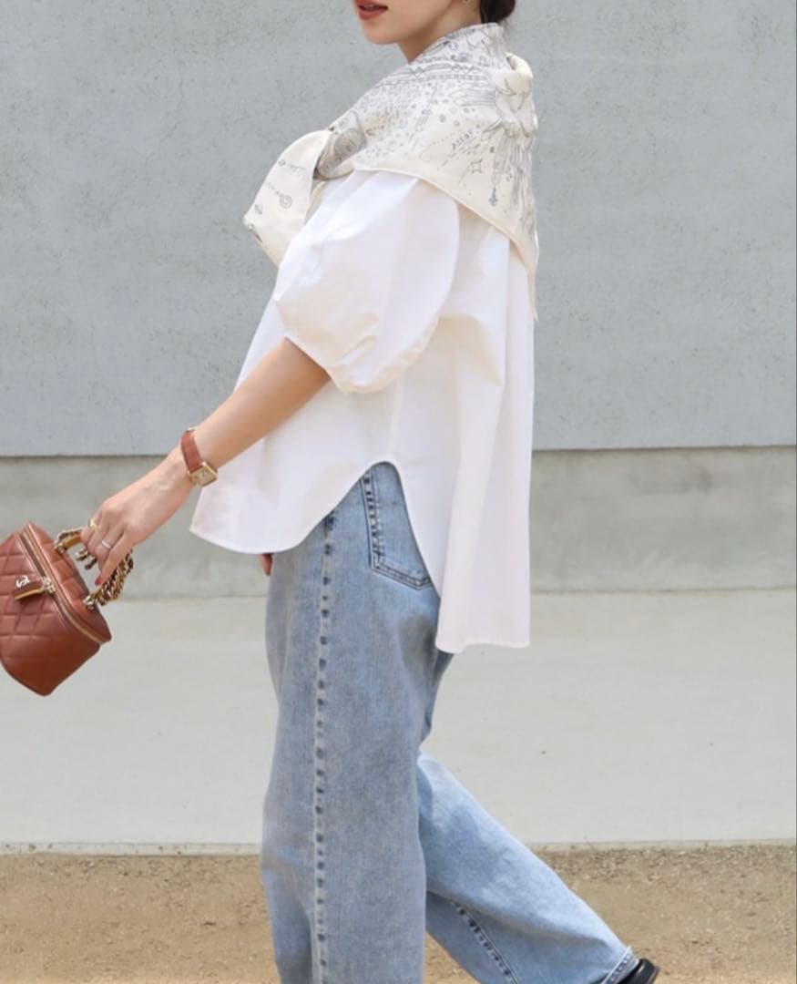 トップス epa half oxford shirt\"WHT\"