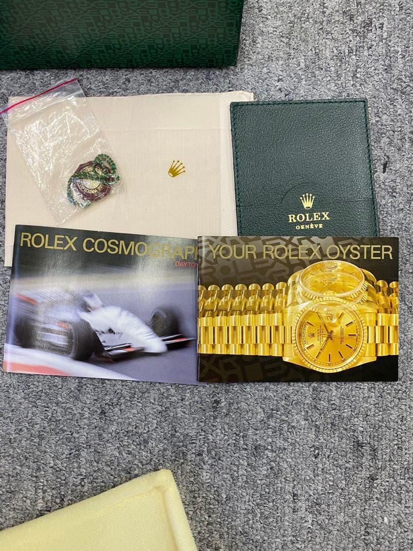 管理番号71807 ロレックス　デイトナ　冊子　箱