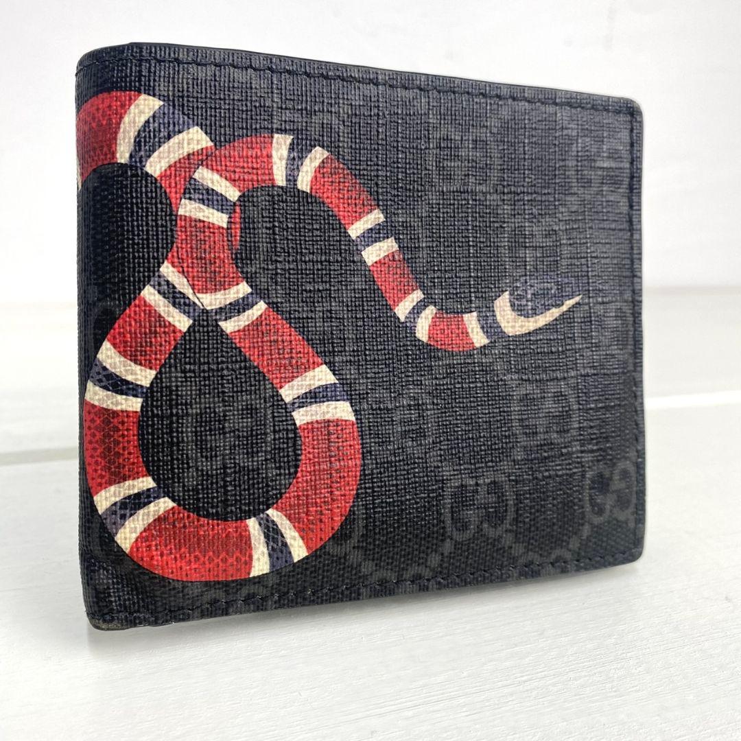 GUCCI 二つ折り アニマリエ スネーク 小銭入れ