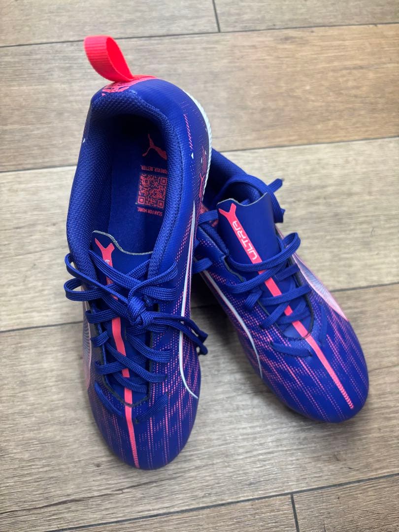 値下げ交渉大歓迎！！！PUMA ULTRA ネイビー/ピンク FGシューズ