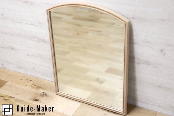 GMET380I○壁掛けミラー ウォールミラー 鏡 姿見 シンプルモダン 木製フ