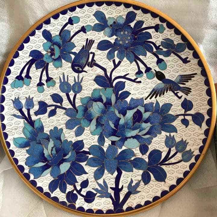 七宝　中国　故宮博物館　万博　愛知万博　トルコ　トルコ色　七宝皿