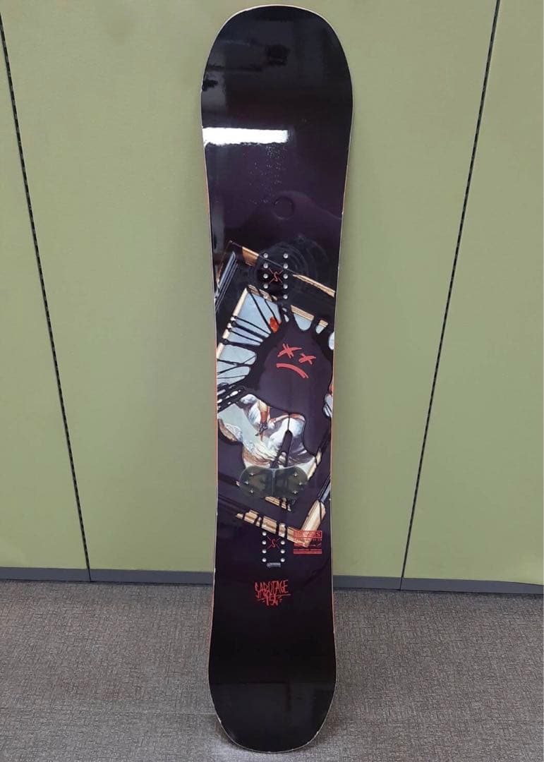 SLOMON　サボタージュ　リミテッドモデル　154cm　サロモン　スノーボード