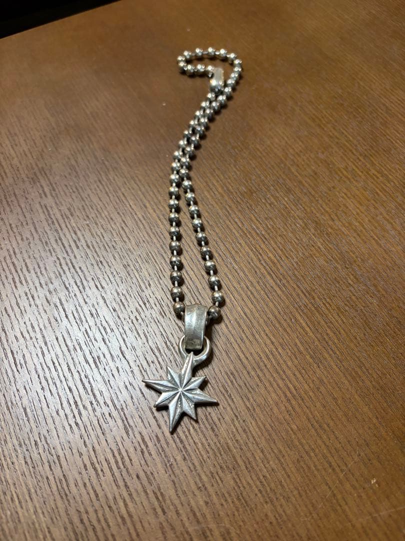 Bill Wall Leather シルバー 星形ペンダント ネックレス