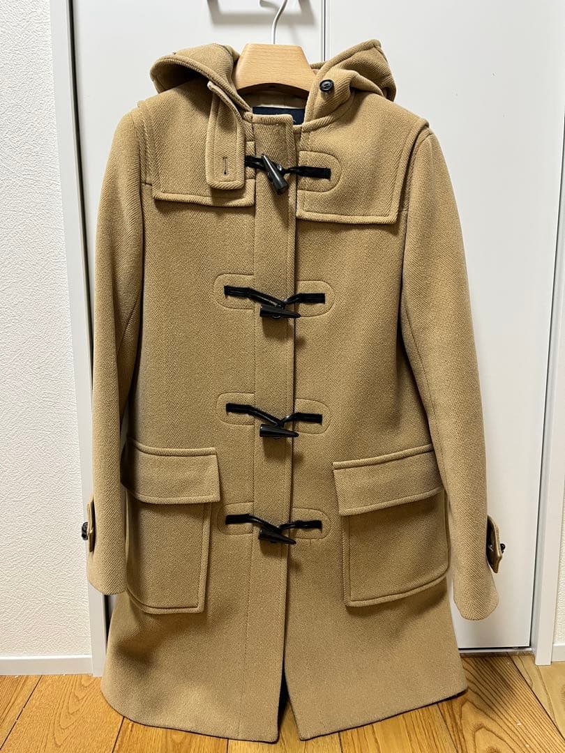 BURBERRY LONDON ダッフルコート アウター ジップアップ フード付