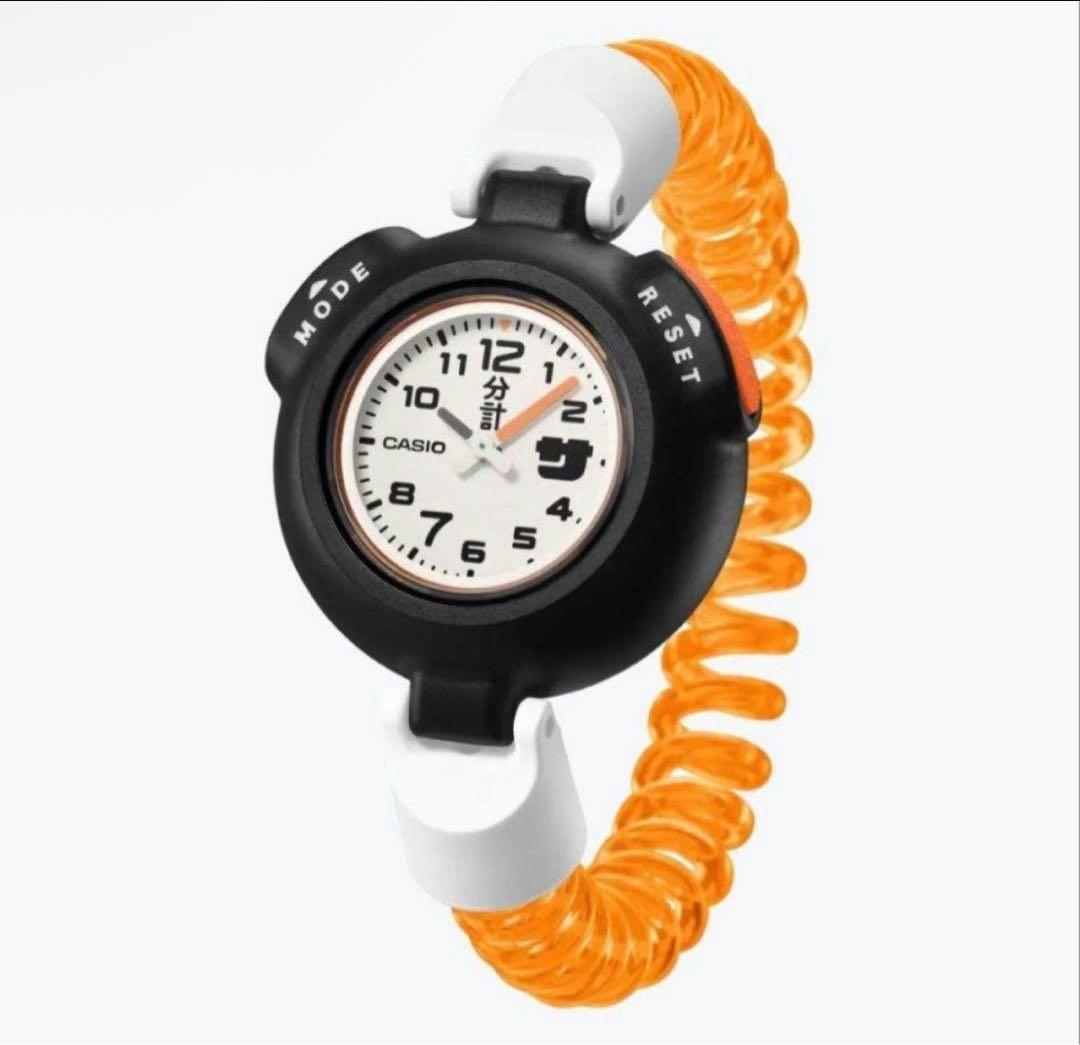 サ時計 SAN-100H-7BJR CASIO サウナ専用腕時計 オレンジ