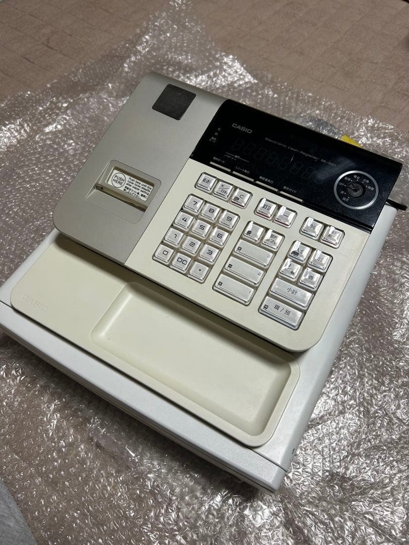 CASIO 電子レジスター　SE-S20 鍵付き