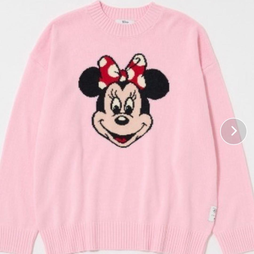 Disney ミニーマウス ニットセーター