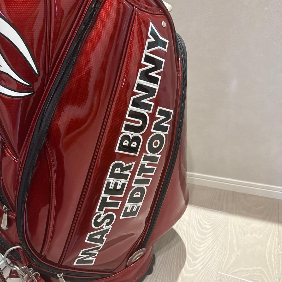 MASTER BUNNY EDITION ゴルフバッグ レッド