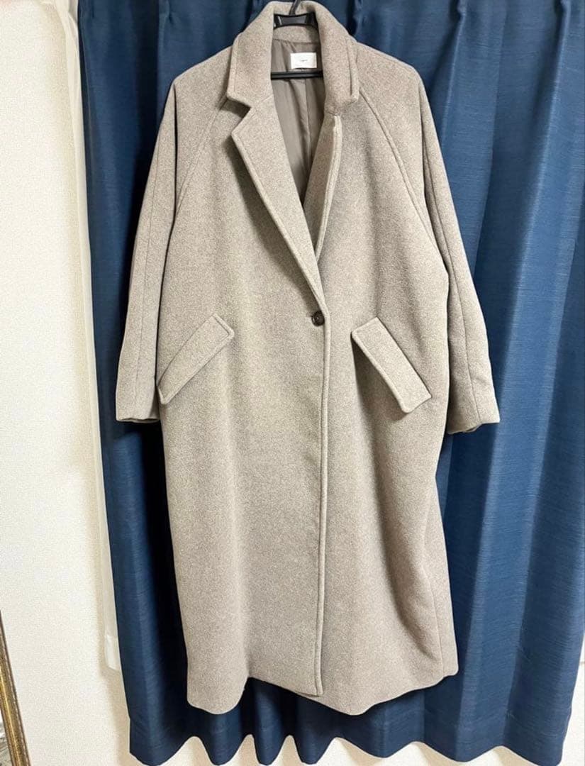Ungrid ルーズシルエットチェスターコート　Sサイズ